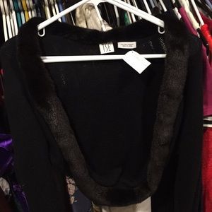 TSE mink and cashmere sweater